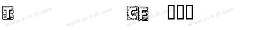 Turismo CF字体转换